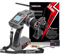 Radiolink RC6GS-V3 7 csatornás RC távirányító giroszkóppal 2.4GHz autóhoz drónhoz 9