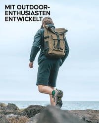DANISH ENDURANCE Könnyű Merino Gyapjú Túrazokni, Sárga-Szürke, 35-38 5