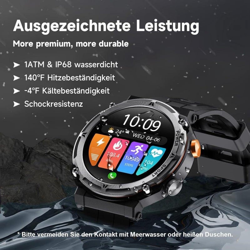 Xiaomi Férfi Okosóra Telefonálással, Nagy HD Kijelzővel, 100+ Sportmóddal