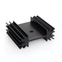 Easycargo fekete anodizált TO-220 alumínium hűtőborda MOSFET-hez, 5 db-os csomag 4