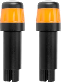 Segway Ninebot Max G30 vízálló LED-es markolatbővítő, fekete-narancs 5