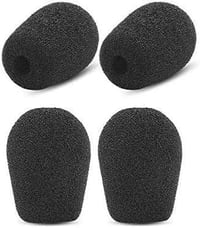 BlueParrott B450-XT Bluetooth headsethez fekete fülpárna és mikrofon szivacs csere szett 5