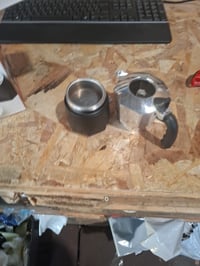 Bialetti New Brikka Kotyogós Kávéfőző 2 személyes, alumínium, krémes eszpresszóhoz, tűzhelyre, 80 ml, használt 2