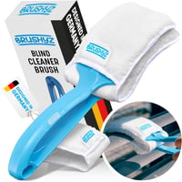 BRUSHYZ Reluxa Tisztító Kefe - Római Rolók Külső-Belső Tisztítására - Ergonomikus Kék Nyéllel, 2 Mosható Párnával, 180g 1