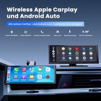 Krunia 9,26" Display Portabil Wireless CarPlay - Suport Apple CarPlay & Android Auto, Cameră de Marșarier, Actualizare OTA, Navigație GPS 2