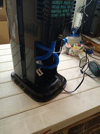 Odparovací vežový ventilátor Pelonis 5 l, ochladzovač vzduchu a zvlhčovač 3 v 1, 3 – bez 2 chladiacich vložiek (stav: pozri 2. obrázok) 4