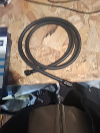 Furtun de duș GROHE Vitalioflex Trend 150 cm, negru, flexibil și rezistent la îndoire, fără garnituri, cu racord universal, utilizat 2