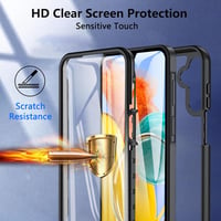 Samsung Galaxy A15 5G/4G 360 fokos védőtok beépített kijelzővédővel - Fekete 4