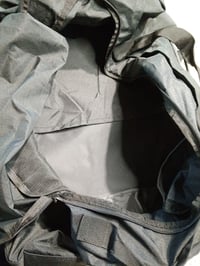 BAGSMART összecsukható gurulós utazótáska 3 kerékkel, 80 L, fekete, könnyű sporttáska férfiaknak és nőknek, felgöngyölíthető tárolás 4