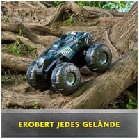 Vehicul amfibiu telecomandat DC Batman All-Terrain Batmobile - cu loc pentru figurină de acțiune de 10 cm 4