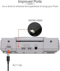 RETROFLAG PiStation Raspberry Pi 4 ház hűtőventilátor HDMI kábellel 10