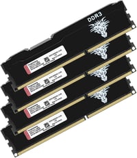 Crucial 32GB DDR3 1866MHz asztali RAM kit (4x8GB) - fekete, CL13, PC3-14900 1