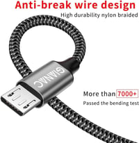 Blaupunkt Gyorstöltő Micro USB Kábelszett - 4 Méretben (0,5-3m) 4