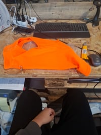 Jacko & Co flis prsluk za pse i mačke, narančasti, veličina XXL (10,8-15,9 kg), mekani prozračni materijal, za jesen i zimu 2