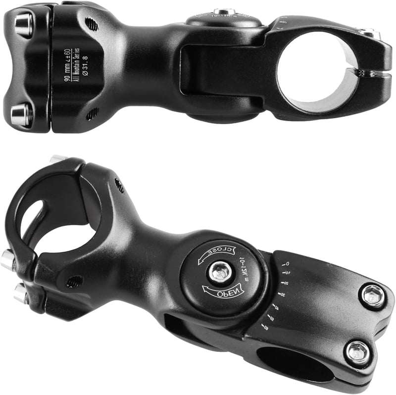 TRIWONDER állítható 60 fokos MTB kormányszár 25.4/31.8mm 90-130mm