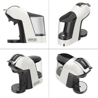 KOTLIE EM-308A 5-in-1 Kávéfőző 19 Bar Nyomással, Többféle Kapszulához (NES/DG), Automatikus Kikapcsolással, Kivehető Tartállyal, Fehér 7