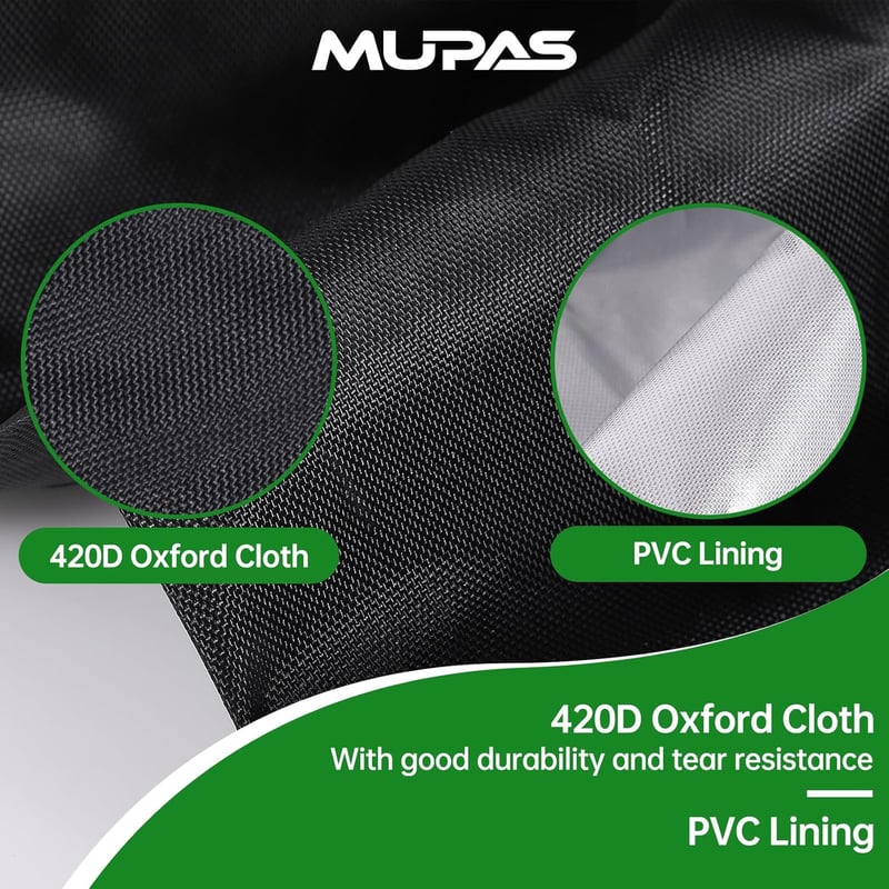 MUPAS 420D Oxford vízálló kerti bútor takaró 300x250x100cm tárolózsákkal