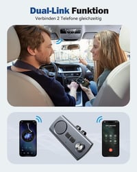 AGPTEK Bluetooth 5.3 Autós Kihangosító GPS-szel és Siri Támogatással 7