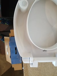 WENKO Secura Comfort L capac de toaletă cu capac, înălțător de 8 cm, alb, Duroplast antibacterian, închidere lentă, capacitate de susținere 300 kg, 37x43,5 cm 5