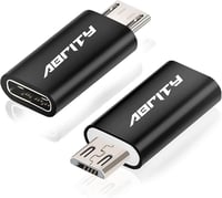 Abrity USB-C - Micro USB átalakító, 2 db, Samsung, Huawei, LG kompatibilis 1