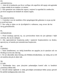SUPAREE Univerzális Utánfutó Tükör Szett - Lakókocsikhoz és Lakóautókhoz Alkalmas Külső Visszapillantó Tükör, Állítható, Egyszerű Felszerelé 9
