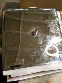 Suguword Cap de duș tip ploaie 40x40 cm din oțel inoxidabil pentru montaj pe tavan, cu duze anticalcar autocurățabile, presiune înaltă, clasă energetică A 4