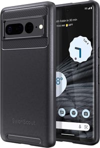 Google Pixel 7 Pro Fekete Védőtok - SwanScout Dupla Rétegű, Ütésálló 1