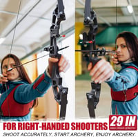 DD&Qarchery Recurve Íj 30-40lb Jobbkezes Felnőtt Kezdő Vadász Nyílkészlet 7