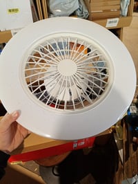 BRILONER Mennyezeti Ventilátor Lámpával, CCT, RGBIC, 5 Sebesség, Dimmelhető, Időzítő — távirányító nélkül (állapot: lásd a 2. képet) 2