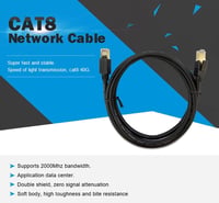 ULANSeN Intel I225-V 2.5Gbps PCIe Hálózati Kártya Cat8 Kábellel 5
