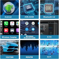 VW Golf 5/6, Polo, Touran 9" Android autórádió navigációval, Bluetooth-szal, tolatókamerával - Hikity 4