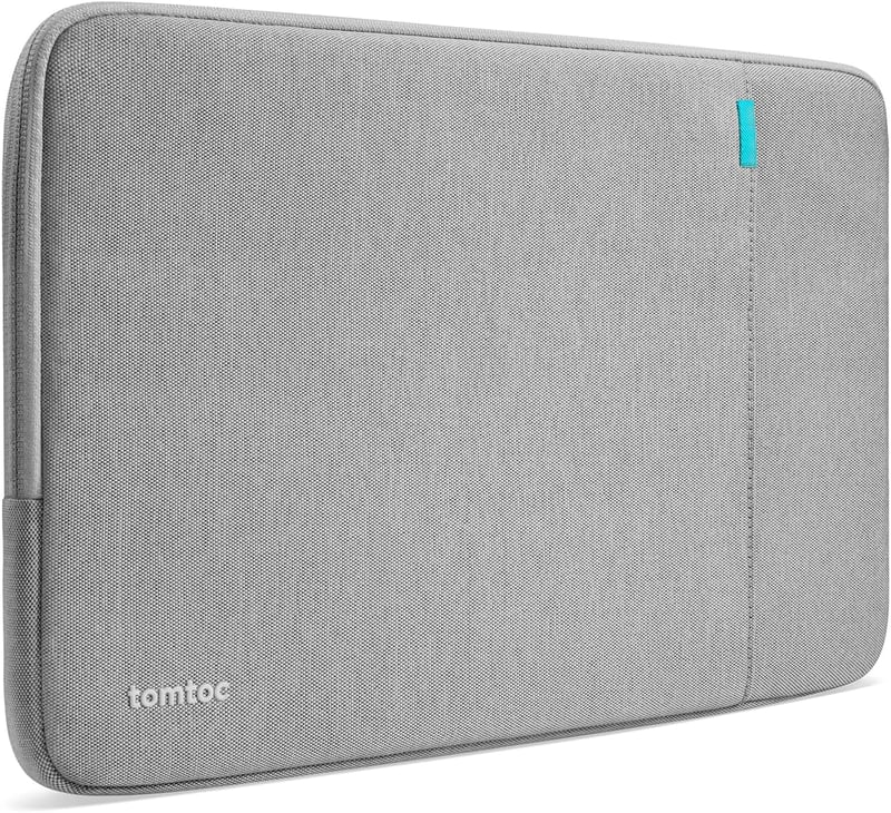 tomtoc 360 Védő Laptop Tok 14" MacBook Pro M2/M1 Pro/Max és 13" MacBook Air M2 Készülékekhez, Vízálló Kemény Borítással és Kiegészítő Zsebbe