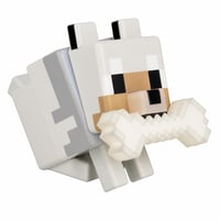 Paladone GloBuddies Minecraft vlk 3D LED nočná lampa – mení farby – rozbalená, s miernymi známkami používania (stav: pozri 2. obrázok) 1