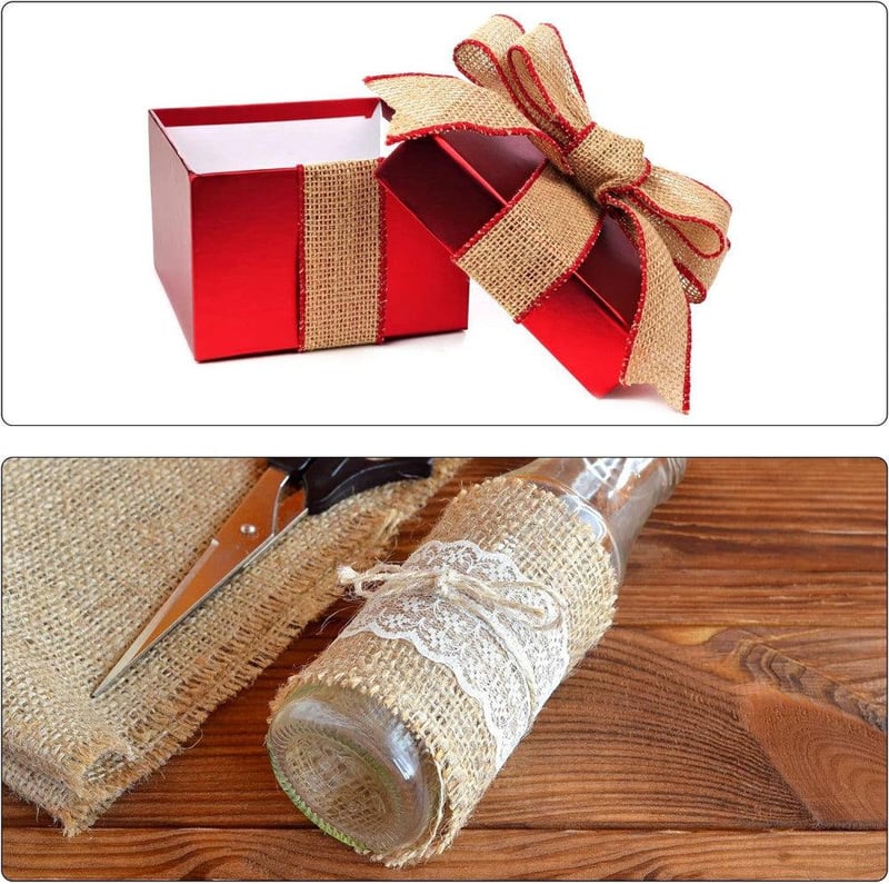 Kék Leinen Szalag 2" x 11 Yard - DIY Csomagolóanyag