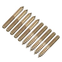 Kraftmann 120 db M6x50mm Dupla Végű Dübelcsavar Fa Bútorokhoz 1