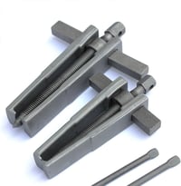 Katsu 450463 Kétpofás Csapágy- és Fogaskerék Lehúzó 150 mm, Vékony Karmokkal, 20-85 mm Nyitási Tartomány, Szénacél 3
