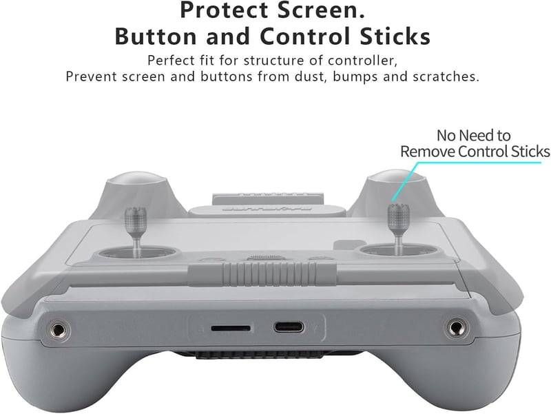DJI Mini 4 Pro RC 2 Napellenző és Joystick Védő Szett