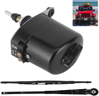 LIROPAU 12V Univerzális Szélvédő Ablaktörlő Motor Karral és Lapáttal - Traktorokhoz, Lakóautókhoz - 105° - OEM 01287358 7731000001 1