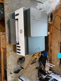 HP Smart Tank 7305 višenamjenski tintni pisač, skener, kopirni uređaj, ADF — razlivena tinta na stražnjoj strani (stanje: vidi 2. sliku) 2