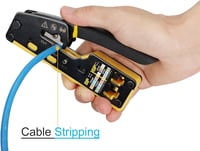 CAT6 RJ45 Krimpelő Fogó Szett - Profi Hálózati Szerszám CAT5/5e/6 Csatlakozókhoz 3
