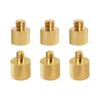 Arany Menetadapter Készlet Tripodhoz - 1/4" és 3/8" (6db) 1