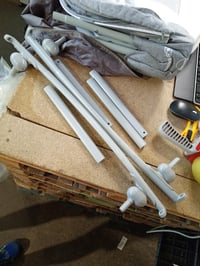 Kinderkraft LOVI 3 v 1 skladacia cestovná postieľka s baldachýnom a matracom, 0-9 kg, sivá, 1 ks 3