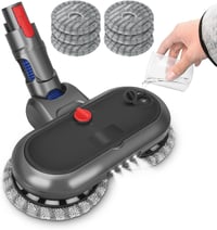 DrRobor Felmosó Adapter Dyson V11 V10 V15 V8 V7 Porszívókhoz - Víztartályos Feltét LED Világítással és 6 Mosható Moptalppal 1