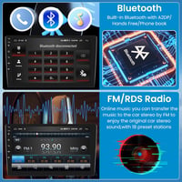 Rimoody 2DIN Android Autórádió VW Golf 7 2013-2018 Apple CarPlay GPS WiFi 10.1" 5