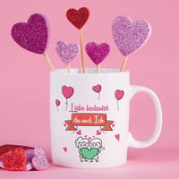 MUGFFINS Szerelmes Pároknak Német Feliratos Bögre 350 ml 3