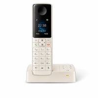 Bežični telefon Philips D6351W/38 DECT s telefonskom sekretaricom — Bijela boja je izblijedila na suncu i poprimila krem nijansu (stanje: vidi 2. sliku) 1