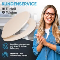 Sanilo Fa WC Ülőke Ovális Bézs Színben, Prémium Minőségű Lassú Záródású Mechanizmussal, Modern Stílusú Toalett Tető 7