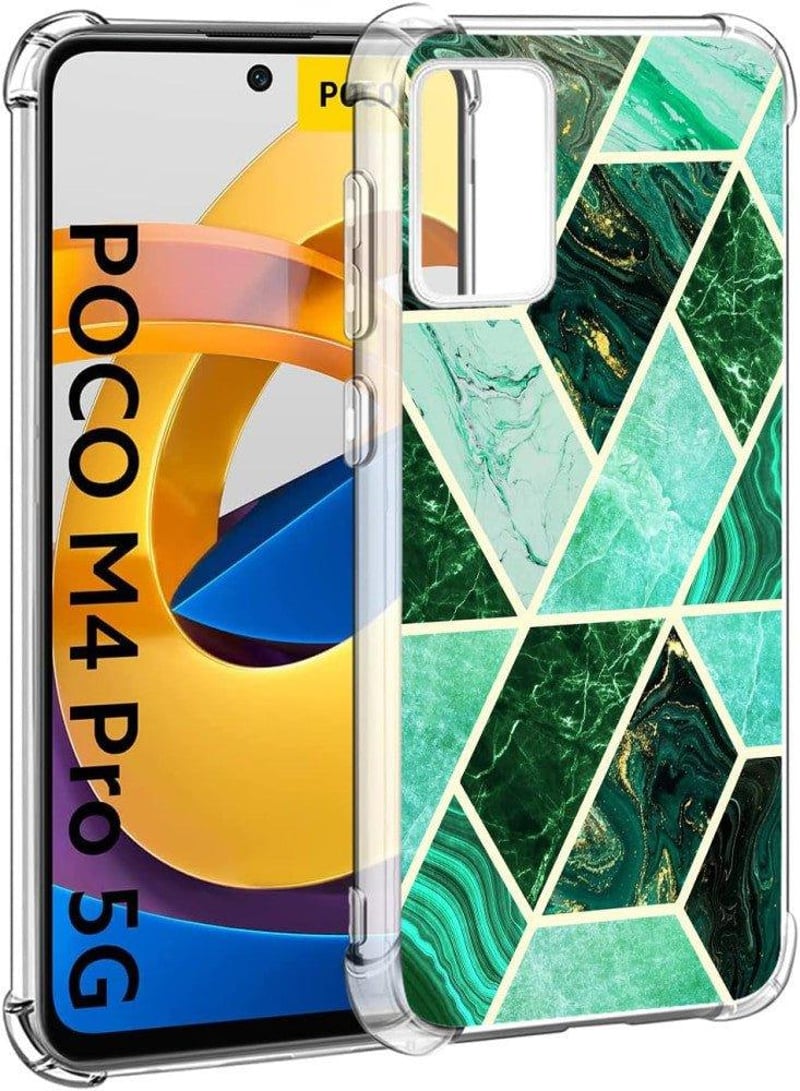 Xiaomi Poco M4 Pro 5G márvány mintás szilikon tokok - 3 db ultravékony, ütésálló védőtok