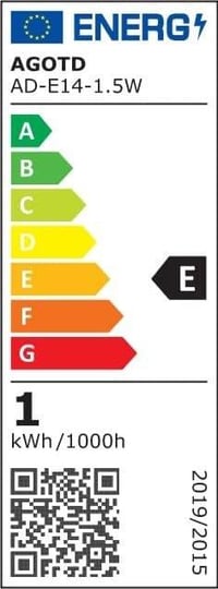E14 LED hűtőizzó szett - 2db meleg fehér, energiatakarékos 8