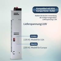 RUIZHI 12V 30A Kapcsolóüzemű Tápegység 360W - Univerzális Adapter LED Szalagokhoz, 3D Nyomtatókhoz, Számítógépes Projektekhez 3
